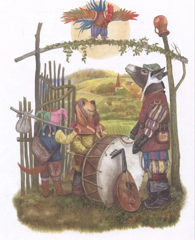 Братья Гримм. Сказки с иллюстрациями В. Дударенко. Классический перевод