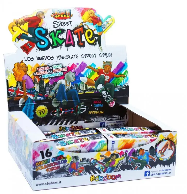 Игрушка Фингерборд  Уличный скейт 1шт в ассортименте, без выбора игрушки