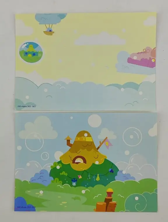 Игра настольная. Развивающий набор «Липучки». Дракошия. Высоко в облаках