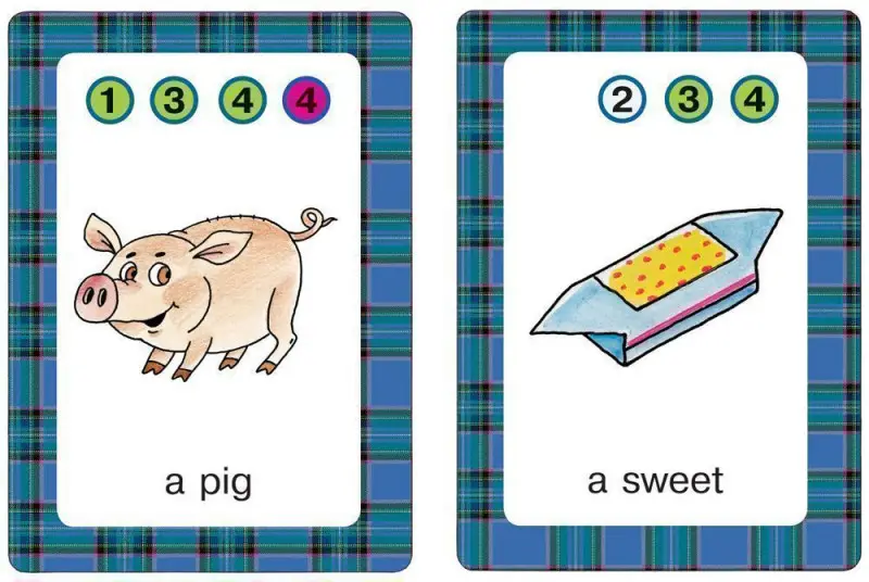 Уценка. Шишкова. Английский для младших школьников. Обучающие карточки