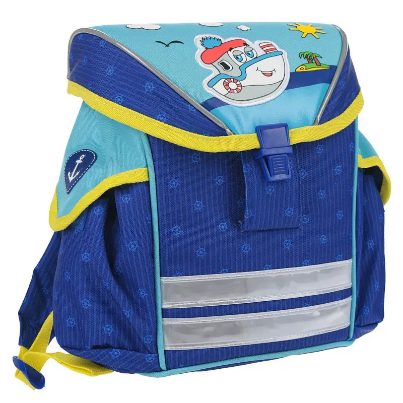 Мини-ранец Artberry "Кораблик", цвет: синий, голубой