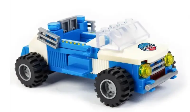 Вайс Блок. Конструктор полицейский патруль 8-в-1. TM Wise Block