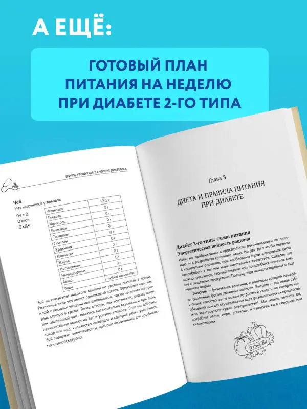 Уценка. Татьяна Карамышева. Питание при диабете. Правила составления меню для контроля болезни