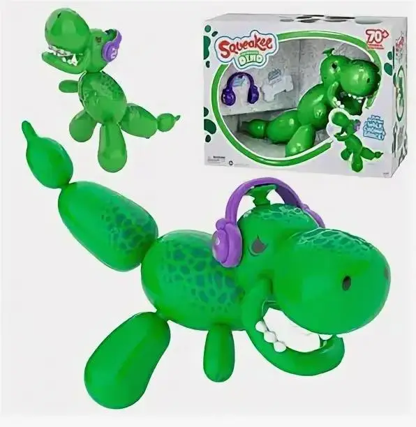 Сквики Игр набор Динозавр интерактивный с акс. TM Squeakee