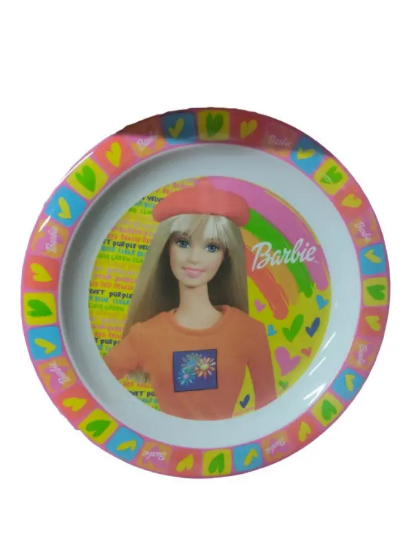Тарелка детская "Барби в летнем" (51592), шт.