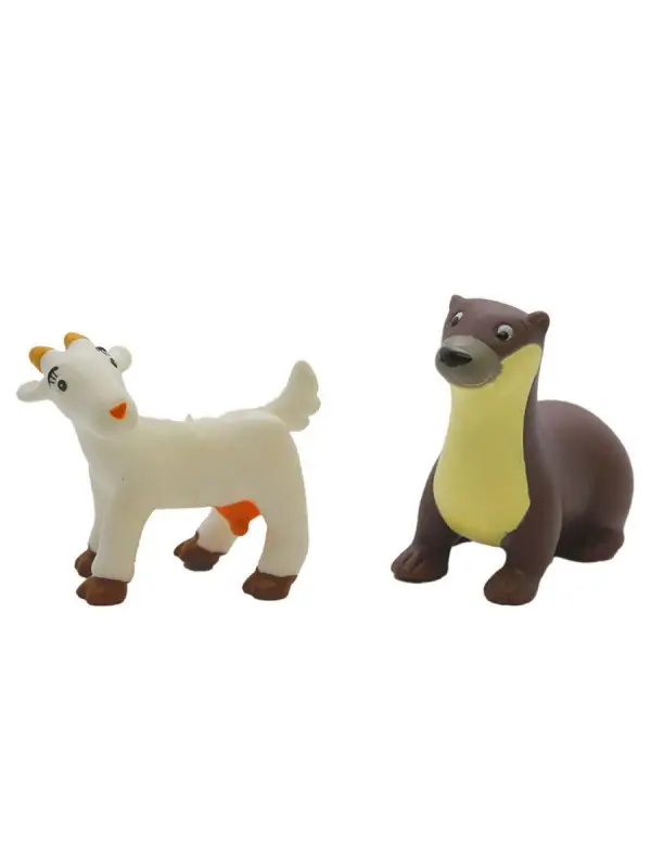 Журнал № 63 Животные на ферме (Коза Маня и выдра Антон )